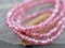 *50* 2x3mm Fuschia Crystal Luster Faceted Micro Spacer Beads